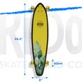 thumbnail image 4 of ReDo Skateboard Enfants 8 Pouces San Diego Palms Cruiser Planche à Roulettes Complète, Multicolore, 4 of 4