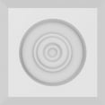 thumbnail image 2 of Ekena Millwork 8"W x 8"H x 1"P Standard Sedgwick Bullseye Rosette with Square Edge (4-Pack), 2 of 4