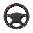 thumbnail image 3 of Fotbe Whimsical Autumn Forest for Steering Wheel Cover Universal 15 in Car Accessories for Men Women,Steering Wheel Protector Comfortable Protective Case for SUV Sedan Decor, 3 of 8