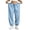 CJ10_Blue, variant on Resicozy Sweatpants for Women with Pockets High Waist Sporty Gym Athletic Fit Jogger Pants Lounge Trousers Blue L