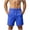 Blue, variant on EOYWHK Gym Shorts Quick Dry with Pockets Drawstring Workout Shorts for Men Soft Lightweight Breathable Casual Activewear for Men Army Green, Size L