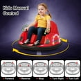 thumbnail image 4 of Resenkos Toddler First Bike, 3 in 1 Rocking Horse with Detachable Balance Board and Seat-Navy, 4 of 11