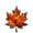 Red, variant on Acrylic Stained Glass Style Maple Leaf Window Hanging, Lightweight Stained Glass Suncatcher for Home Decor, Maple Leaf Wall Decoration, Ideal for Windows and Sunlit Spaces 8" x 6"