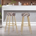 thumbnail image 4 of Homebeez 30 Inch Bar Height Stool with Cushion,Metal Restaurant Barstool,Counter Bar Stools Kitchen Dining Bar Chairs For Kitchen Bar Accessory, 4 of 4