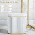 thumbnail image 1 of Bote de basura inteligente completamente automático con tapa para el hogar, cocina, sala de estar, baño, bote de basura de inducción creativo, 1 of 5