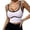 White, variant on Women's Seamless Racerback Sports Tank Breathable Workout Camisole Yoga Running Sky Blue M