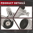 thumbnail image 4 of Left &Right Engine Motor Mount Fits Mercedes-Benz C300 C350e 2.0L 2016-2018 RWD 2052400200+ 2052400300, 4 of 9