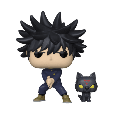 UPC: 0889698613606 | Funko Pop! POP & Buddy: Jujustu Kaisen – Megumi with Dogs Vinyl Figure