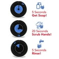 thumbnail image 3 of Timer TIME TIMER WASH 30 S Visual para baño con manos libres, 3 of 9