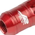 thumbnail image 5 of J2 Engineering LN-T7-002-125-RD J2 Engineering 7075 Aluminum M12 x 1.25 16 Pcs Open End Lug Nut 4 Pcs Lock with Key Red, 5 of 6