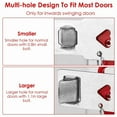 thumbnail image 2 of 2Pcs Portable Travel Door Lock Home Hotel Apartment Security Lock Security Tool, 2 of 6