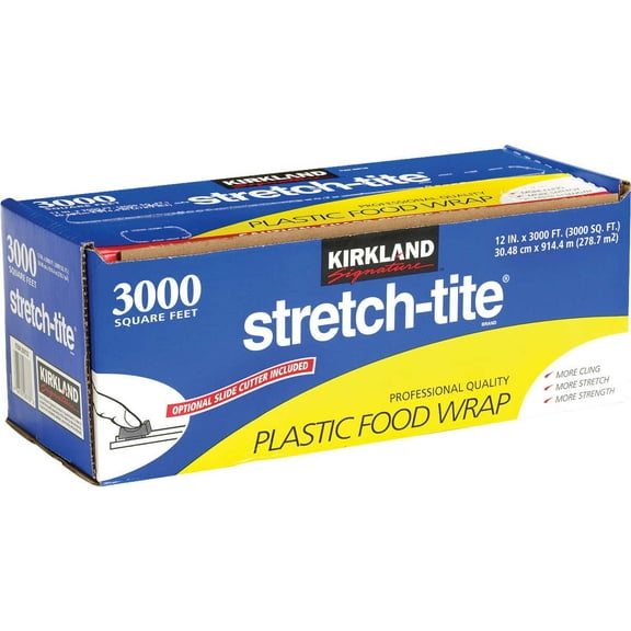 Kirkland Signature Stretch-Tite 12" X 3000' Food Wrap