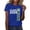 Blue, variant on MEICHEN Graduation Gifts for Her: Class Of 2026 Senior 26 High School Graduation T Shirt Womens Spring Summer Tops