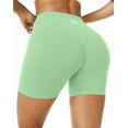 thumbnail image 2 of NELEUS Womens Workout Shorts High Waist Athletic Seamless Butty Lift Yoga Shorts 1 Pack, Light Green, US Size XL, 2 of 7
