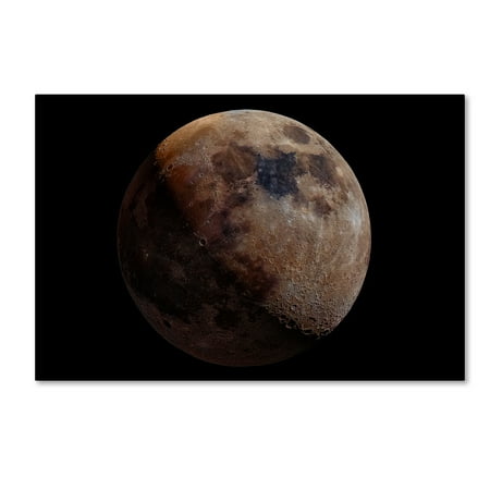 Mineral Art - Trademark Fine Art 'Mineral Moon' Canvas Art by Giancarlo Melis