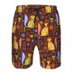 thumbnail image 3 of Balery colorful fox Traje de Baño Estilo Hawaiano para Hombre, Shorts de Secado Rápido con Bolsillos-XX-Large, 3 of 6