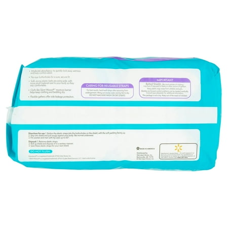 Poise undergarments Poise® Moderate Absorbency Pads offer leak-block sides that gives you outstanding protection. Try and see how it works for you.