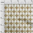 thumbnail image 2 of oneOone Cotton Jersey Light Brown Fabric Argyle Craft Projects Decor Fabric Printed By The Yard 58 Inch Wide, 2 of 4