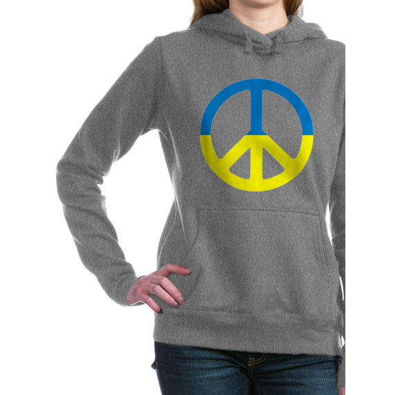 CafePress - Peace In Ukraine. Stand With Ukraine. S Sweatshirt - Pullover Hoodie, Classic & Comfortable Hooded Sweatshirt