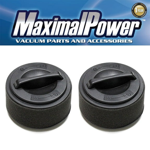 MaximalPower Replacement 2 PC Filter Compatible for Bissell 203-7593, 2037593, Bissell Easy Vac Inner & Washable Outer Filter 23T7V, 23T75, 23T76, 23T78, 23T7Z, 23T7