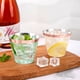 thumbnail image 2 of Vasos de plástico transparente [paquete de 100], vasos de plástico desechables, copas de vino de plástico, vasos desechables, vasos de cóctel desechables, vasos de plástico para fiestas, 2 of 5