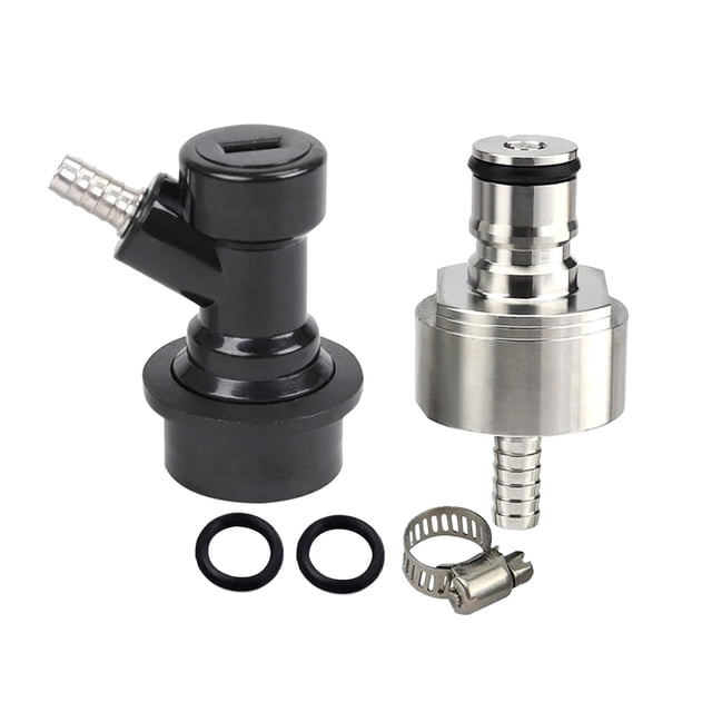 Juego de desconexión de bloqueo de bola Accesorios de bloqueo de bola Corny Keg Accesorios Durable Profesional Reemplaza Keg , Púas líquidas de pulgada Gloria desconexión de bloqueo