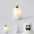 thumbnail image 4 of Halloween Party Decor, Ghost Halloween Decor, Halloween Light, Portable Light, 3.5X2.75 Inch Novelty Scary Expression Handheld Ghost Led Lamp, Cute Spooky Tabletop Halloween, 4 of 8