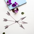 thumbnail image 4 of FOMIYES De Pared En Hierro Fundido Dorado Con De Flechas Para Decorar Interiores, 4 of 8