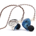 thumbnail image 3 of KZ ZS10 Pro, 4BA+1DD 5 Driver in Ear Monitor, Auriculares con cable HiFi, Auriculares para juegos, Auriculares híbridos IEM con placa frontal de acero inoxidable, Cable desmontable de 2 pines (sin mic, 3 of 5