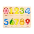 thumbnail image 4 of Rompecabezas de madera con números para aprendizaje preescolar AILE para niños de 2 a 4 años, 4 of 6