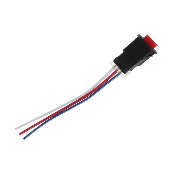 Interruptor De Luces De Emergencia Para Motocicletas Doble Destello Rendimiento Confiable