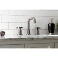 thumbnail image 3 of Kingston Brass KS141BSSRX Belknap Widespread Bathroom Faucet with Push Pop-Up Drain, Black Stainless, 3 of 8