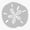 1pcs, variant on Sand Dollar Ocean Sea Life Vinyl Decal Sticker
