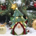 thumbnail image 4 of Árbol de Navidad con diseño de gnomos, diseño de gnomo sueco Hodao, de resina, 4 of 7