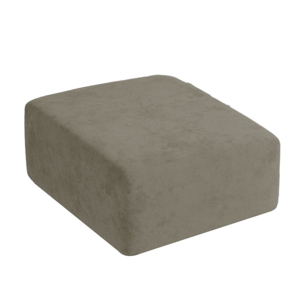 Advancent Longevidad del reposapiés, cubierta suave para reposapiés, fundas respetuosas con la piel para fundas para taburetes Decoración del hogar caqui