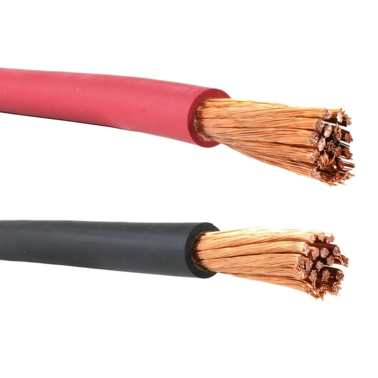 Welding Cable Flexible Rubber SGR Battery Cable SAE J1127, 49 OFF