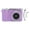 Purple, variant on NFTIGB Digital Camera 4K 48MP 18x Zoom Auto Focus 2.4 Inch Screen Built in Fill Light Compact Students Camera for Daily Travel Yellow 5.5 inches / 14 cm