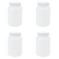 thumbnail image 1 of 4X Laboratory Chemical Storage Case White Plastic Widemouth Bottle 500ML,4 x Lab Plastic Bottle,White, 1 of 5