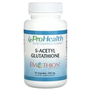 ProHealth Longevity Emothion, S-Acetyl Glutathione, 300 mg, 60 Capsules