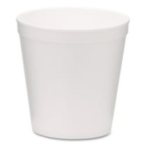 16 oz Tall Style Foam Bowls - White (500/Carton)