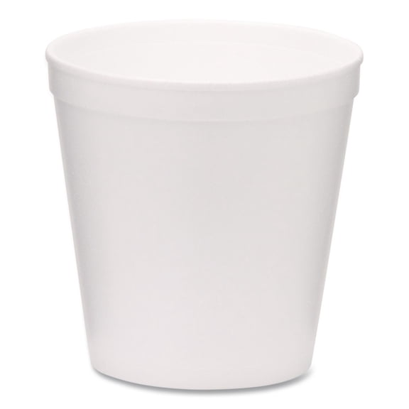 16 oz Tall Style Foam Bowls - White (500/Carton)