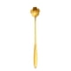 thumbnail image 1 of Cuchara de postre Yuarrent de acero inoxidable ligera Oro Flores de cerezo, 1 of 1