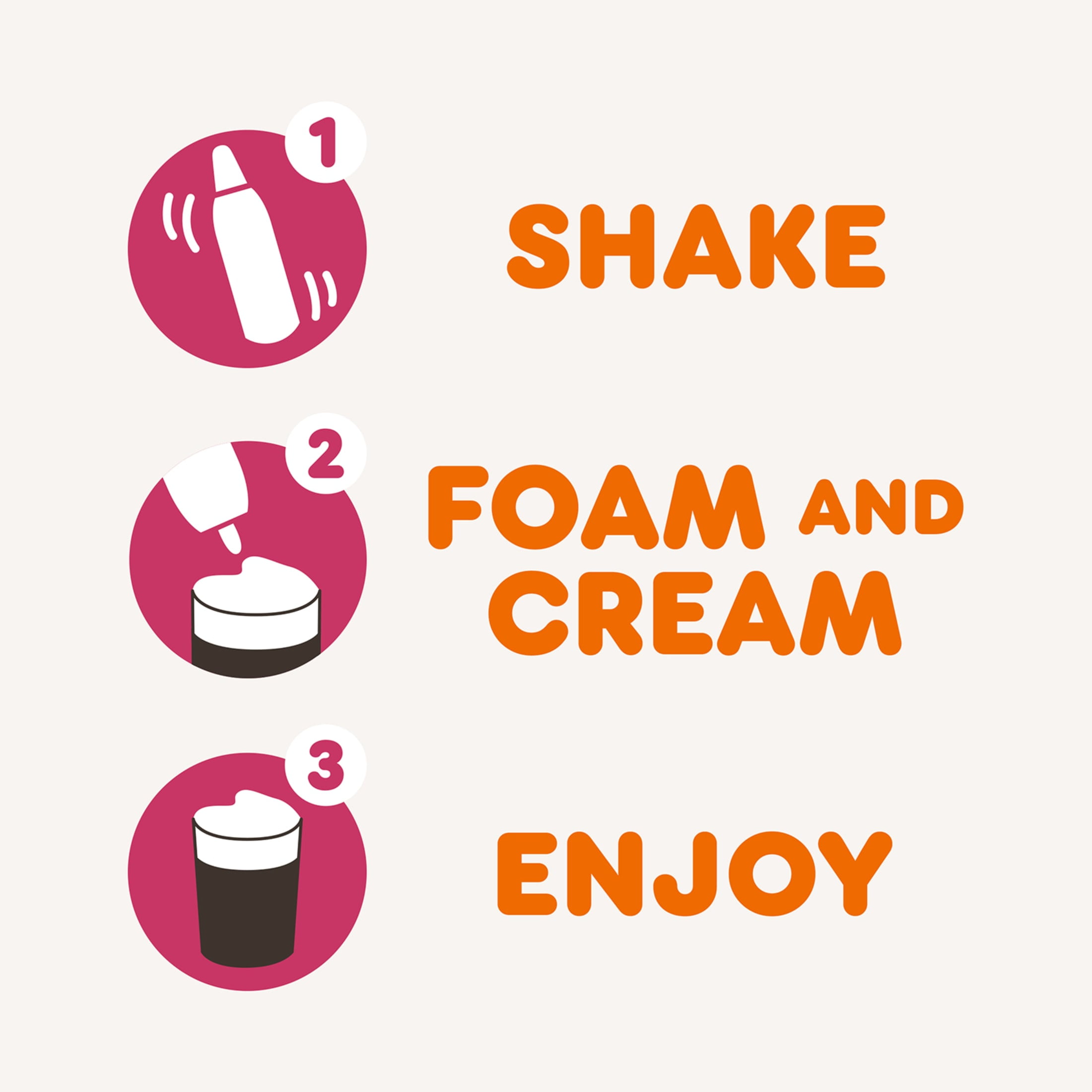 Dunkin' Extra Extra Cold Foam Coffee Creamer Can, 14 oz