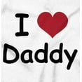 thumbnail image 2 of I Love Daddy Heart Dad Fathers Day Toddler Boy Girl T Shirt Infant Toddler Brisco Brands 18M, 2 of 6