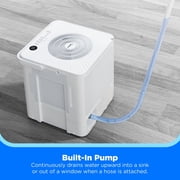 Midea Cube 50-Pint Smart Dehumidifier with Built-In Pump, ENERGY STAR®, Covers up to 4,500 Sq. Ft., White, MAD50PS1QWT-A