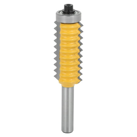 

Wave-Type Stile Router Bit Multi-Tooth Design for Precision Woodworking - 8 x 41 8 Shank Wood Milling Knife