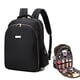thumbnail image 1 of Organizador mochila grande MAXPAND cortapelos y sum. barberos | Mochila portátil peluqueros | Bolsa herramientas peluq. 3 en 1 (NEGRO), 19 PULG, 1 of 3
