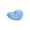 Blue, variant on Beautynvta Heart Shaped Dessert Salad Plates, 5.91x 5.51Inch Dinner Plates, Heart Dishes for Vegetables, Steak, Snacks, Microwave and Dishwasher Safe, Thanksgiving and Christmas Day Gifts
