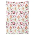 thumbnail image 3 of Ambesonne Pale Pink Tablecloth Rectangular Table Cover, Watercolor Meadow, 52"x70", Multicolor, 3 of 4