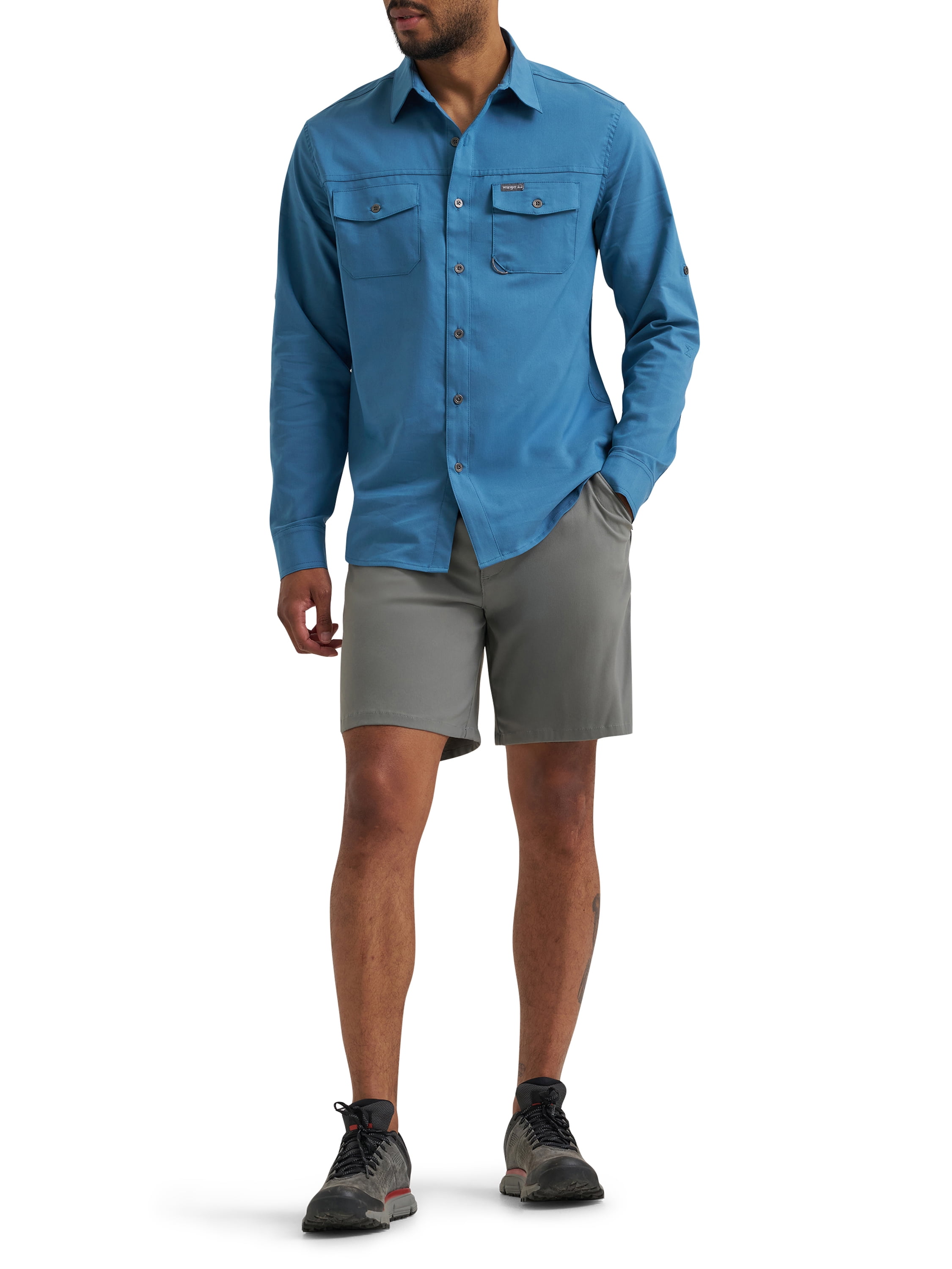 Wrangler Mens Long Sleeve All Season Stretch